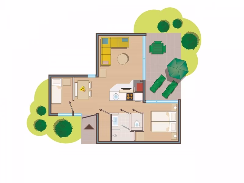 Plattegrond van MD2411