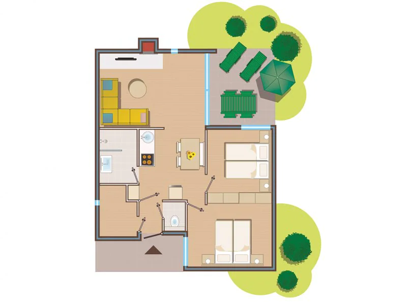 Plattegrond van MD2412