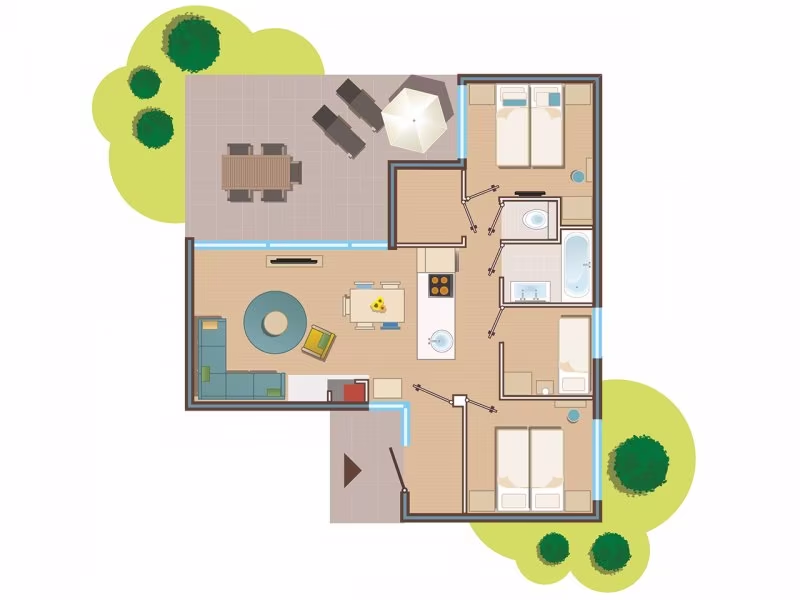 Plattegrond van MD2423