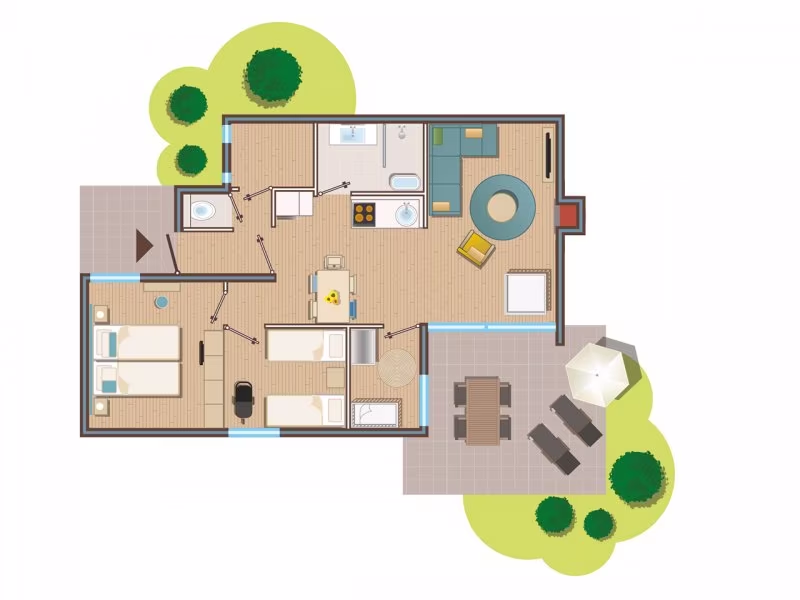 Plattegrond van MD2427