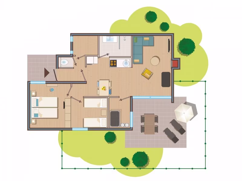 Plattegrond van MD2428