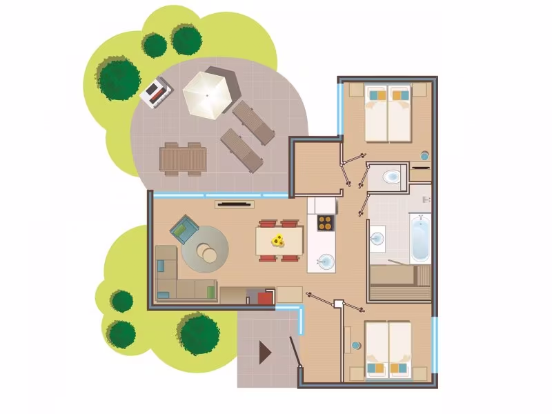 Plattegrond van MD2432