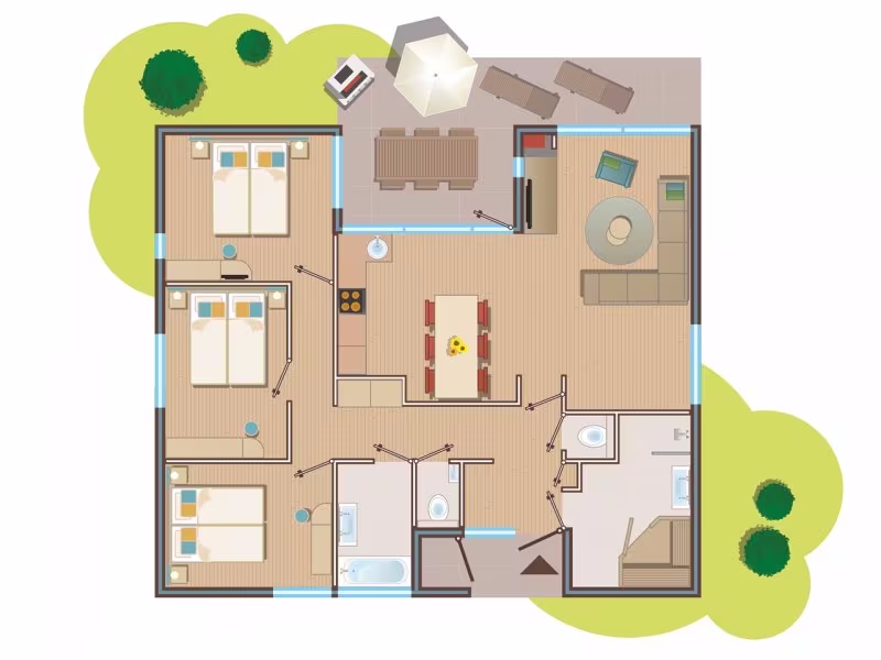 Plattegrond van MD2435