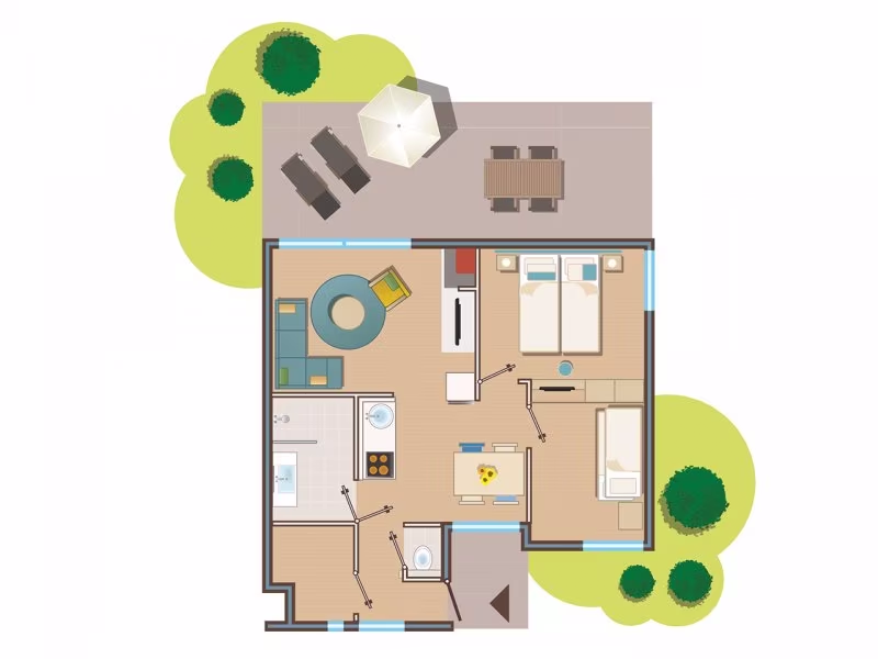 Plattegrond van MD2442