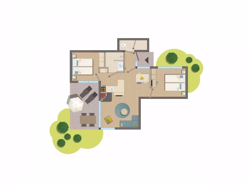 Plattegrond van HB1922