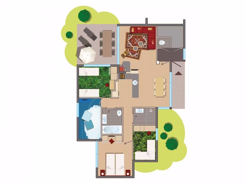 Plattegrond van HB1942