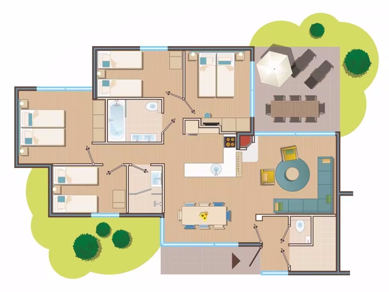 Plattegrond van KV2126