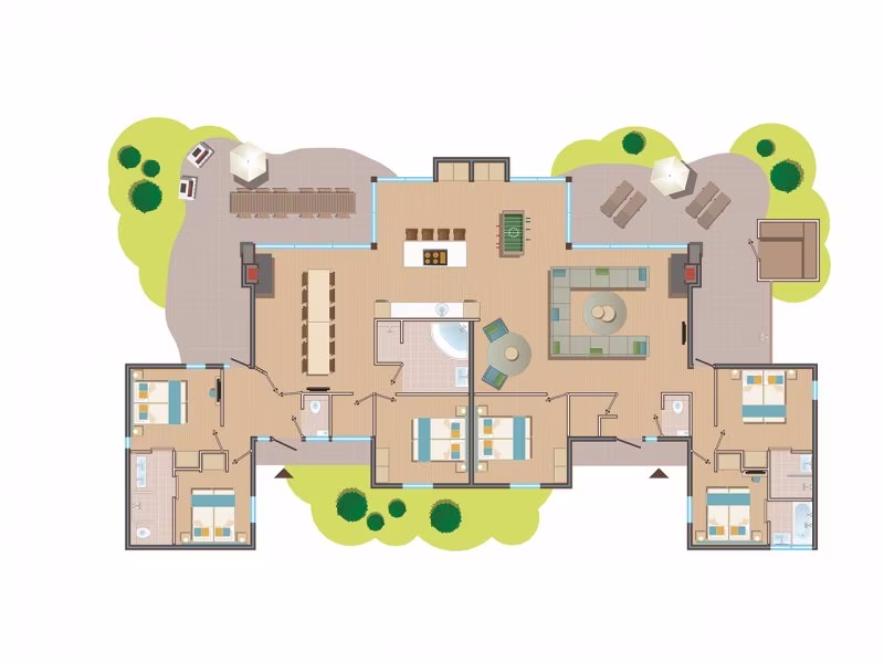 Plattegrond van KV2137