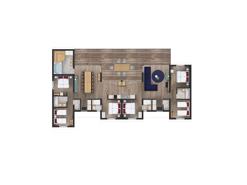 Plattegrond van CH870
