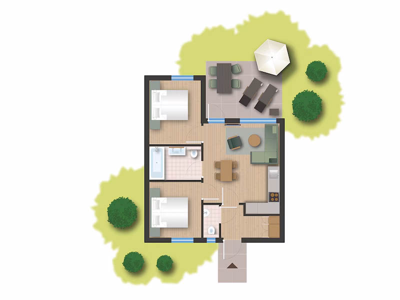 Plattegrond van NO2821