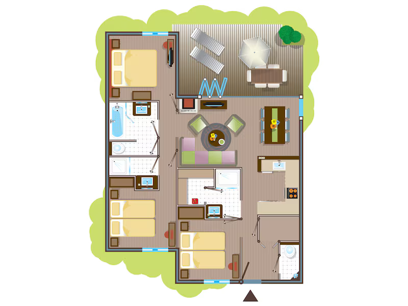 Plattegrond van TF960