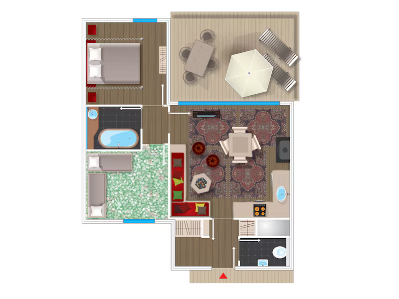 Plattegrond van TF967