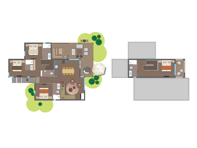 Plattegrond van TH2043