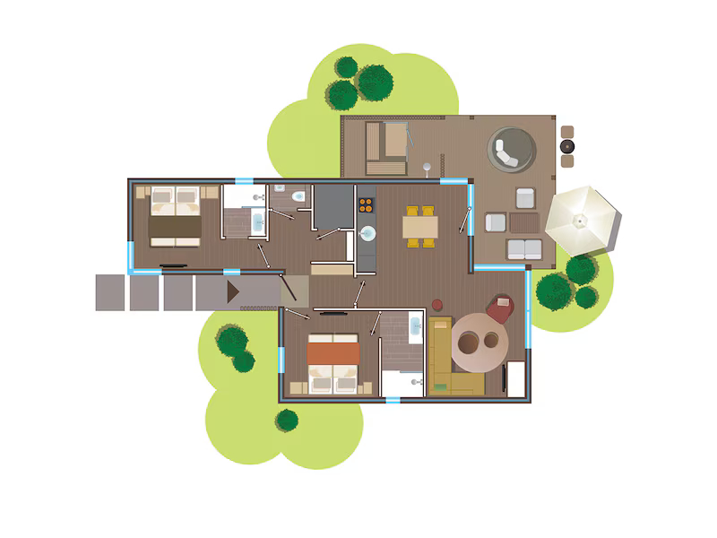Plattegrond van TH2046