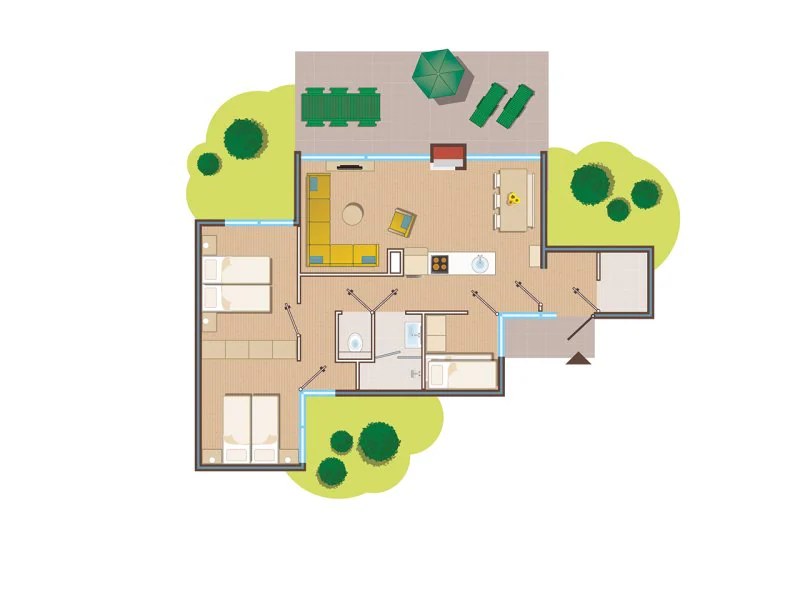 Plattegrond van KV2112