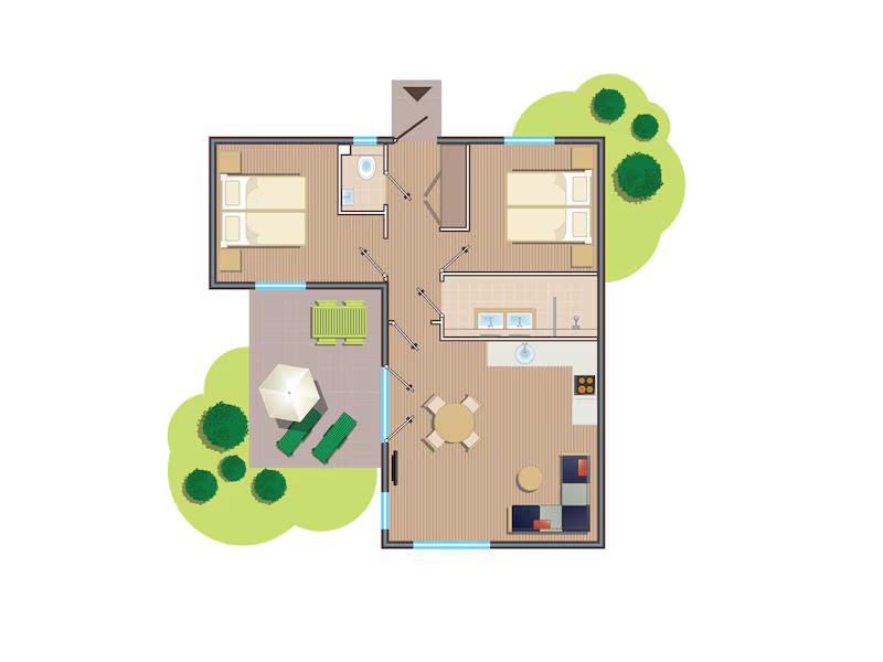 Plattegrond van AG1401