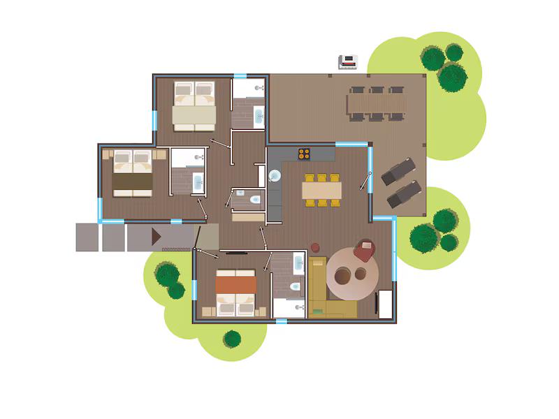 Plattegrond van TH2032
