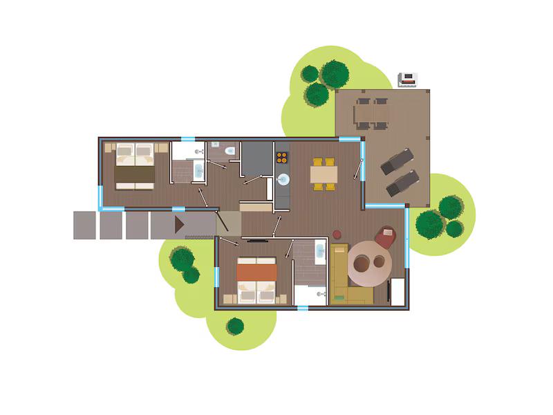 Plattegrond van TH2035